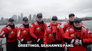 Coast Guard Seattle Seahawks Super Bowl Shout Out
