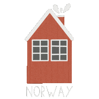 House Norway Sticker