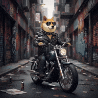Digital Art Sunglasses GIF by Doge Pound
