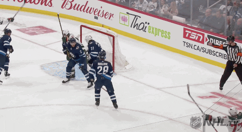 Happy Ice Hockey GIF by NHL