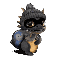 Crypto Stealing Sticker by puffdrgn