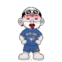 Tired Blue Jays Sticker by Zhot