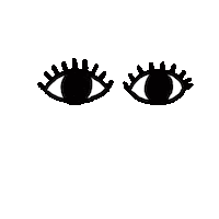 Eyes Blink Sticker