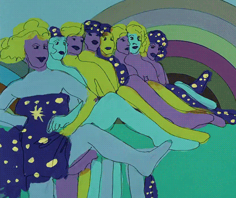 happy the beatles GIF