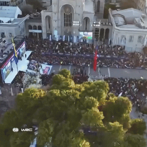 Ford Fans GIF by FIA World Rally Championship