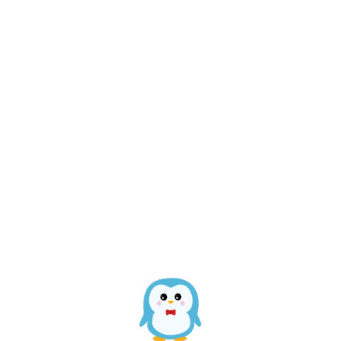 Christmas Penguins Sticker by ZONKT®