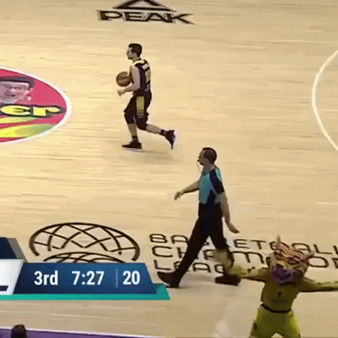 dance entertainment GIF by Basketball Champions League