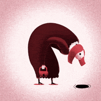 Elin_Molander head hide hole ashamed GIF