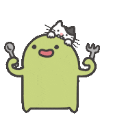 度菇13咦的茶水間 Sticker