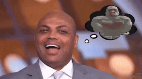 Charles Barkley Monkey GIF