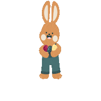 Coelho Sticker by Santo Sabor Saudável