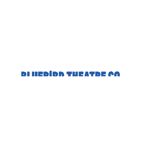 Logo Theater Sticker by Bluebird Theatre Company