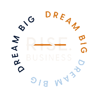Rise Dream Big Sticker by The Hollis Company
