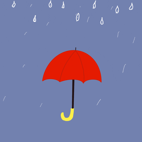 Raining Make It Rain GIF by deinechristine