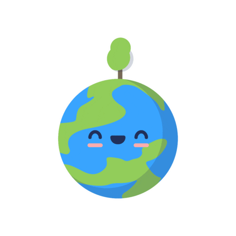 Earth Planet Sticker by Olé Oficial Mx