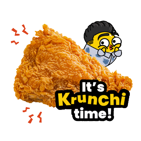 chigoxflip giphyupload fried chicken ayam ayam goreng Sticker