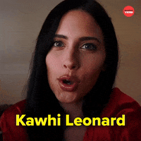 Kawhi Leonard Nba GIF by BuzzFeed
