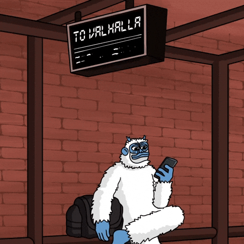 On My Way Crypto GIF by Lofi The Yeti