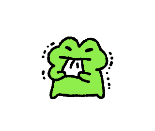 Sad Drawing Sticker