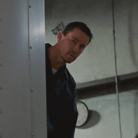 Looking Channing Tatum GIF by roofmanmovie