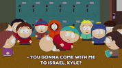 eric cartman kyle GIF by South Park 