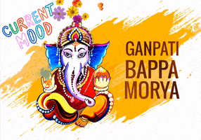 Ganesh Chaturthi India GIF by techshida