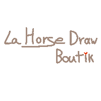 lahorsedrawboutik lahdb Sticker