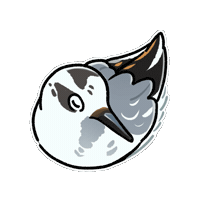 Bird 鳥 Sticker