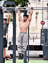 Workout Muscle Up GIF