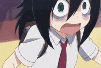 Shocked Girl GIF