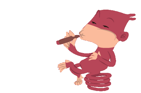 Smoke Monkey Sticker