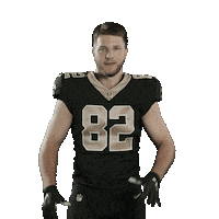 Happy Football Sticker by New Orleans Saints