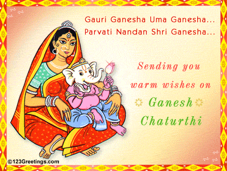 Happy Ganesh Chaturthi GIF by India