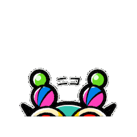 Happy Fly Sticker
