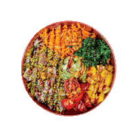 HulaHawaiianPoke food hawaii aloha poke Sticker