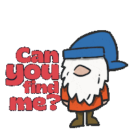 Hunter Gnome Sticker by Thanksgiving Point