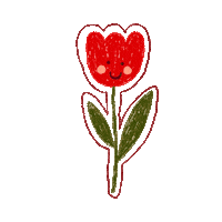 Happy Flower Sticker by Season Paper Collection