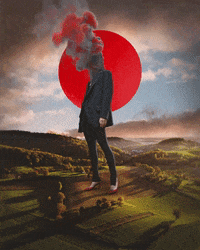 georgigeorgiev-eaab art animation nft smoke GIF