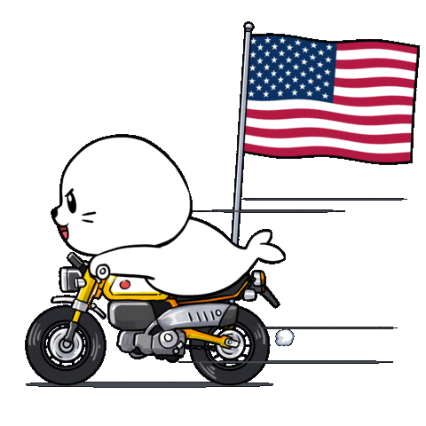 I Believe That We Will Win Lets Go Sticker by Sappy Seals