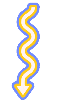 Arrow Rennes Sticker by ÈS.B Studio