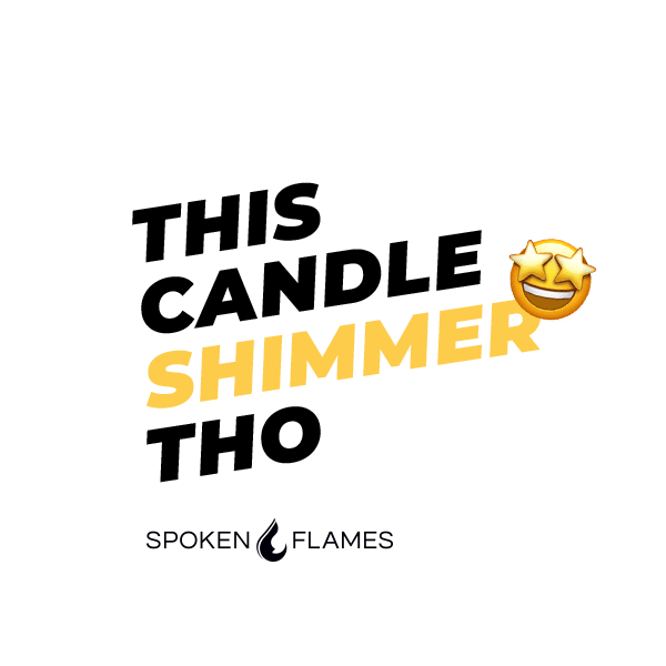 spokenflames giphyupload candle candles shimmer Sticker