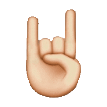 rock on yolo STICKER by imoji