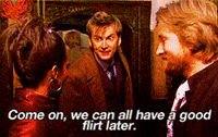 doctor who flirting GIF
