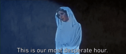 Episode 4 This Is Our Most Desperate Hour GIF by Star Wars