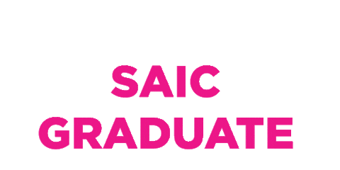 Graduation Graduate Sticker by SAIC