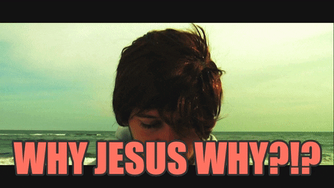 Jesus Christ Comedy GIF by Kissing Sisters