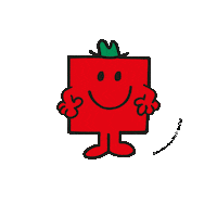 Mr Men Ok Sticker by Mr Men Studio