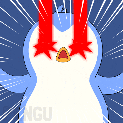 My Eyes Omg GIF by Pudgy Penguins