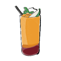 Iced Tea Sticker by Dadawan