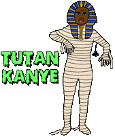 Kanye West Halloween Sticker by Bianca Bosso